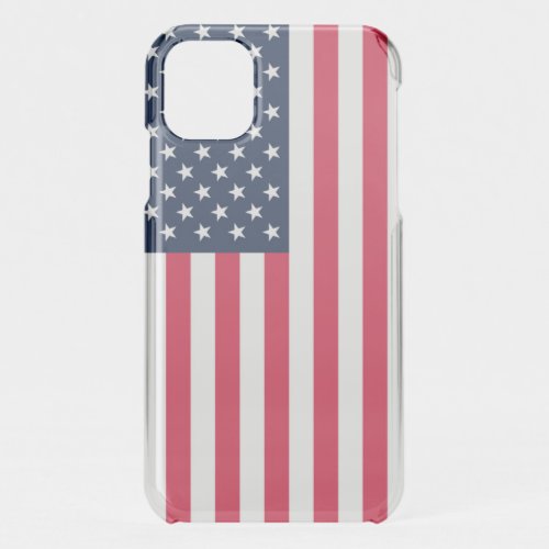 50 Star Flag United States of America iPhone 11 Case