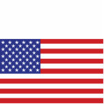 50-Star U.S. Flag Cutout<br><div class="desc">Welcome to "The Right Way" political marketplace. Visit us often as we grow: http://www.zazzle.com/TheRightWay*</div>