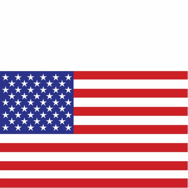 50-Star U.S. Flag Cutout (Front)