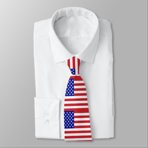 50_Star US Flag Neck Tie