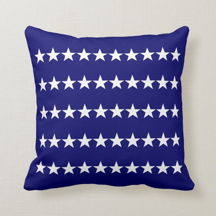 50 Stars and 13 Stripes American MoJo Pillows