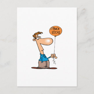 50 Sucks Postcard