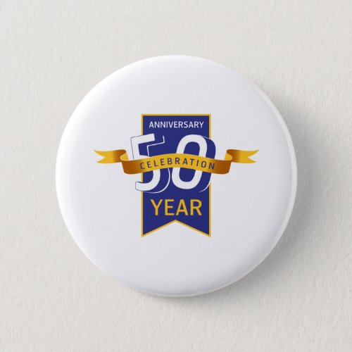 50 th anniversary button