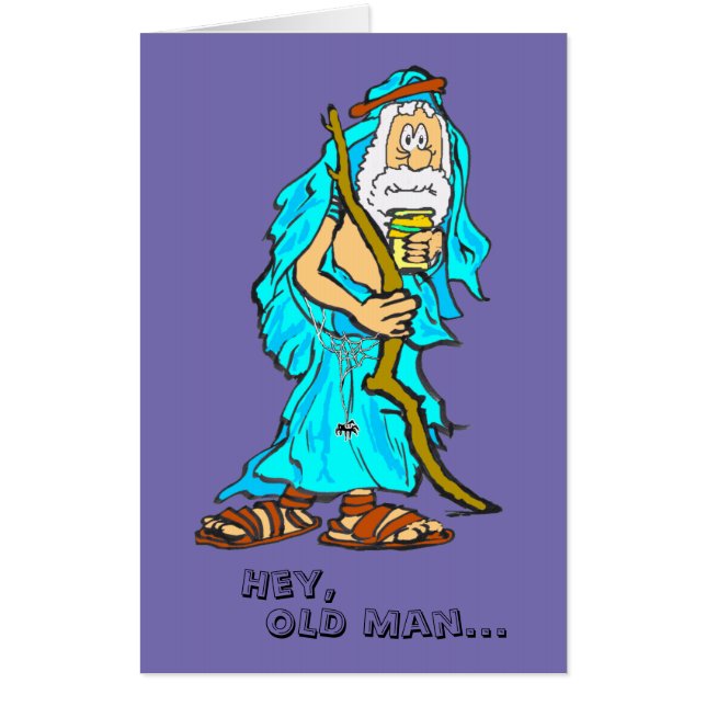 50 th Anniversary Cust. Color Big Greeting Card (Front)