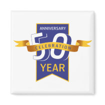 50 th anniversary magnet
