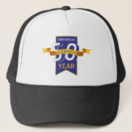 50 th anniversary trucker hat