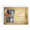 50 wedding anniversary two photos vintage invites