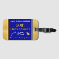 50 Year Class Reunion Souvenirs Personalized