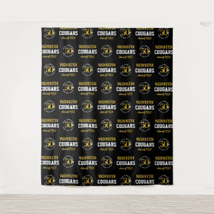 50 Year High School Reunion Step Repeat Backdrop