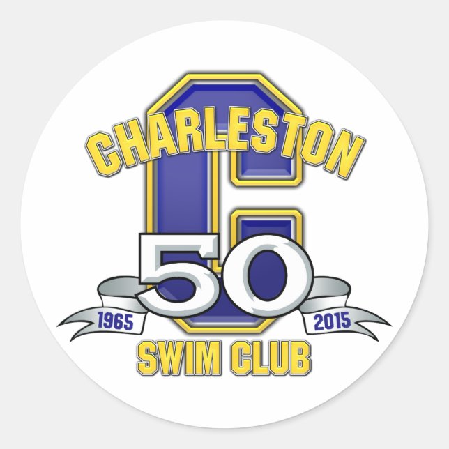 50 year logo sticker (Front)