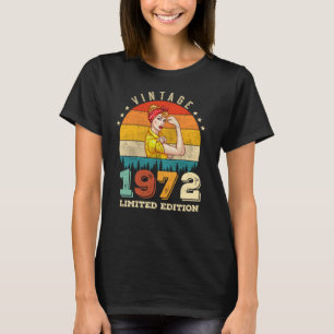 50 Year Old 1972 Vintage 50th Birthday Gifts women T-Shirt