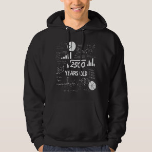 50 Year Old Bday Math Teacher 50th Birthday Gift Hoodie