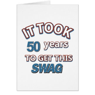 50 year old designs cards