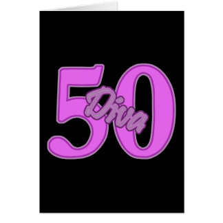 50 year old Diva Cards