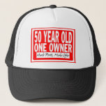 50 Year Old Hat at Zazzle