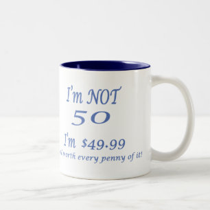 50 year old mug