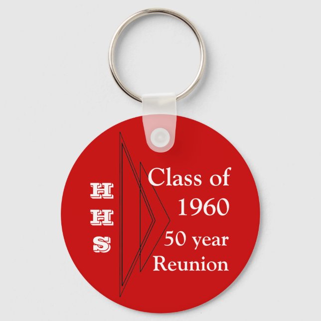 50 year Reunion Keychain (Front)