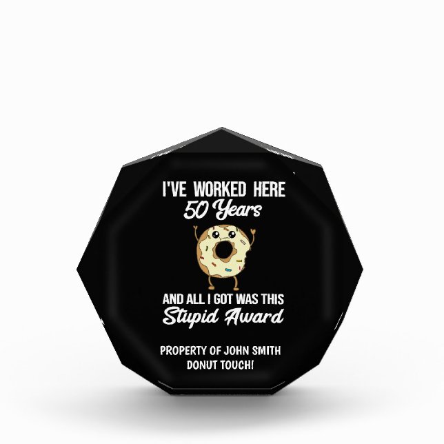 50 Year Work Anniversary Appreciation Gift (Front)