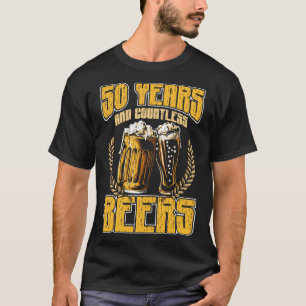 50 Years and countless Beers awesome celebration g T-Shirt