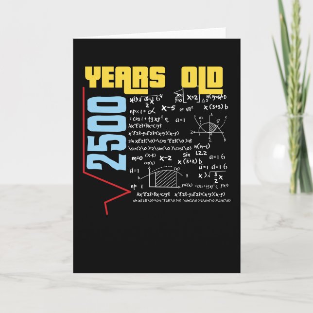 50 Years Birthday Card (Front)