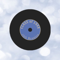 50 years! Customizable, Class reunion coasters