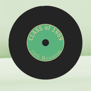 50 years! Customizable, Class reunion coasters