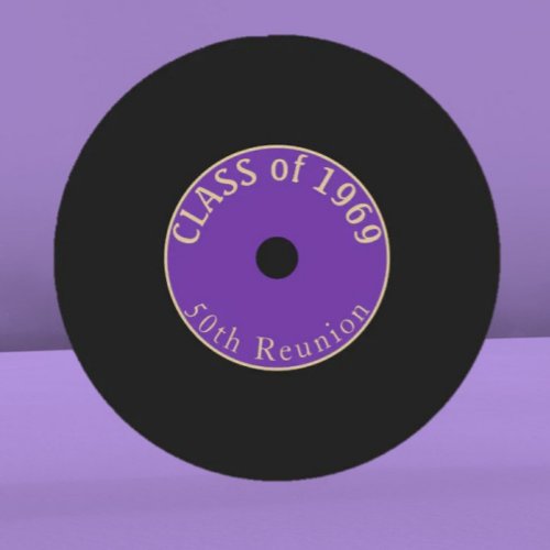 50 years Customizable Class reunion coasters