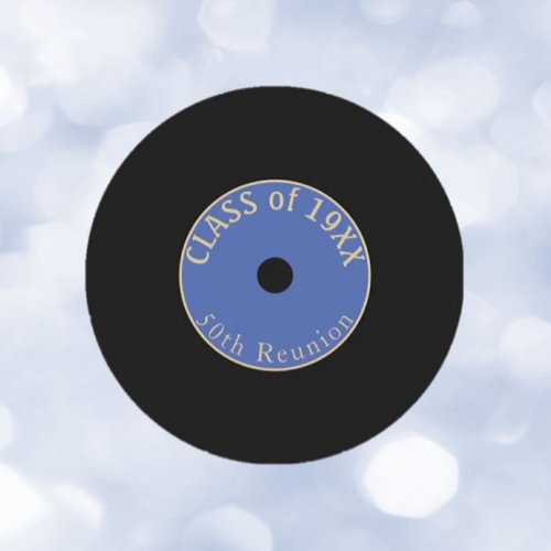 50 years Customizable Class reunion coasters