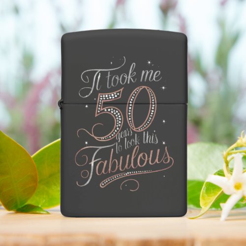 50 Years Fabulous Zippo Lighter