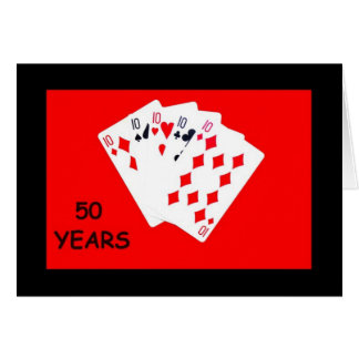 50 Years Is A Big Deal Anniversary Card