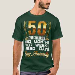 50 Years Married Funny 50th Wedding Anniversary T-Shirt