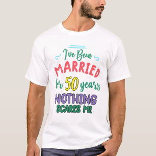 50 Years Married Funny Couple 50Th Anniversary T-Shirt