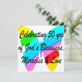 50 YEARS OF BLESSINGS (Standing Front)