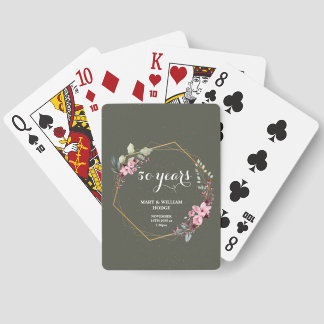 "50 Years of Forever: An Anniversary to Remember" Canasta Cards