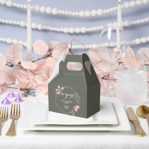 "50 Years of Forever: An Anniversary to Remember" Favor Boxes