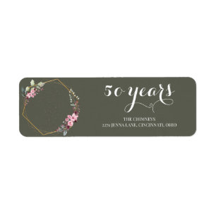 "50 Years of Forever: An Anniversary to Remember" Label