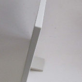 50 Years of Marriage Ivory Wooden Picture Frame (Side View)