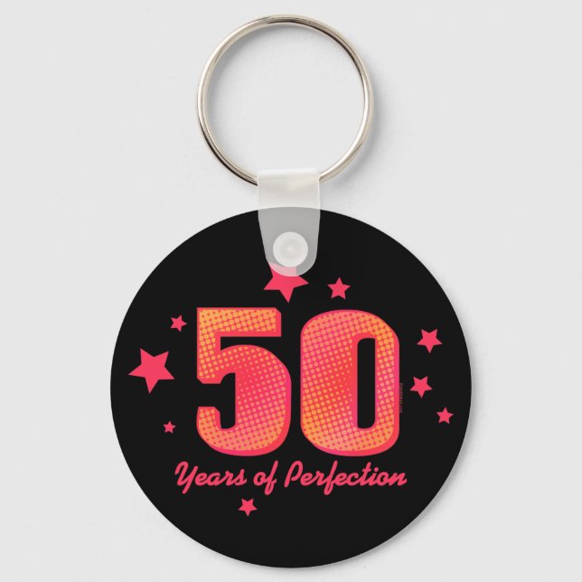 50 Years of Perfection Keychain (Front)
