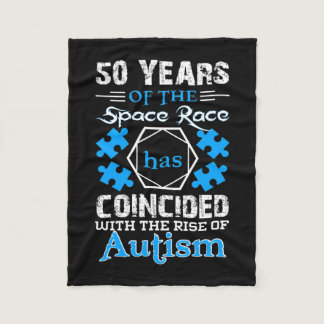 50 Years Of The Space Race Has Coincided With The Fleece Blanket