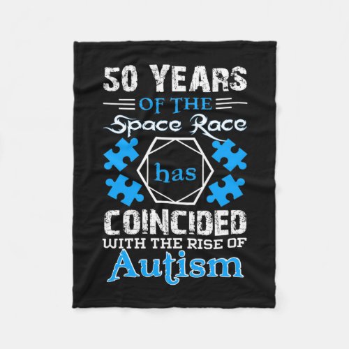 50 Years Of The Space Race Has Coincided With The Fleece Blanket