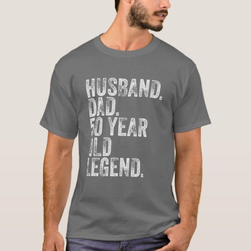 50 Years Old 50Th Birthday 1971 Husband Dad Vintag T_Shirt