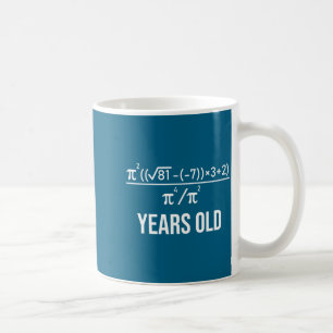 50 Years Old Equation Funny 50th Birthday Math  Coffee Mug
