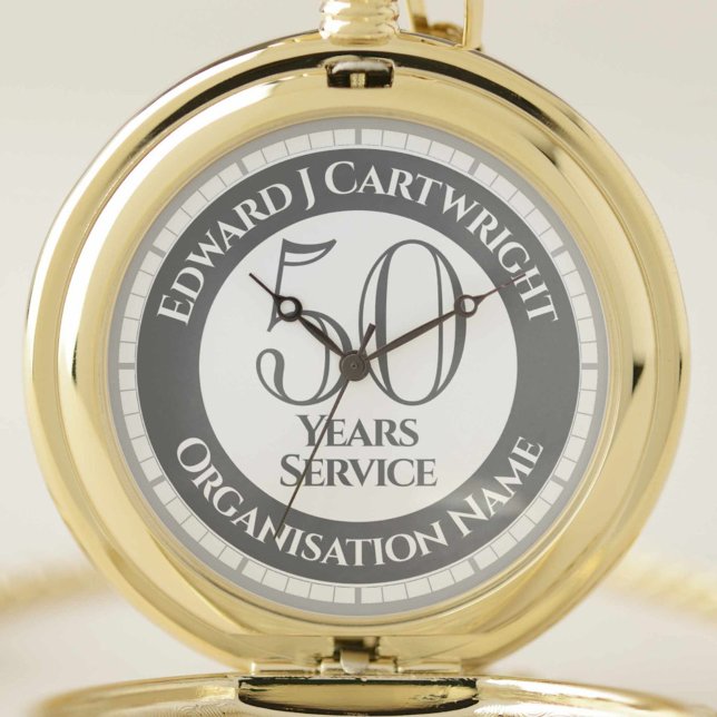 50 Years Service Pocket Watch (Creator Uploaded)