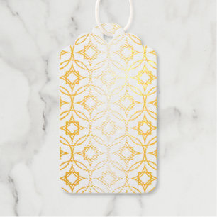 50 Years Together Wedding Anniversary Parting Gift Foil Gift Tags