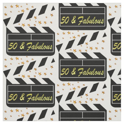 50 YR OLD MOVIE STAR FABRIC