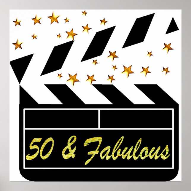 50 YR OLD MOVIE STAR POSTER (Front)