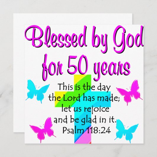 50 YR OLD PRAYER (Front/Back)