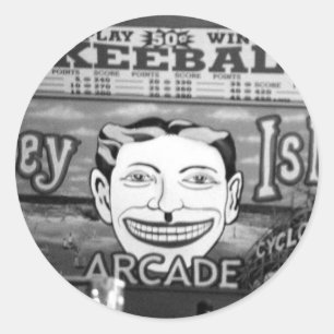 '50c Skeeball' Stickers