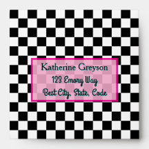 50's 1950's Sock Hop Rock and Rock Checkerboard 