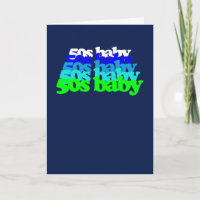 50s Baby Vintage Retro Font Graphic 1950s Birthday